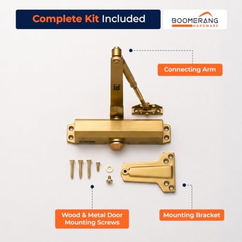 boomerang d703 medium-duty designer auto commercial door closer shown in use