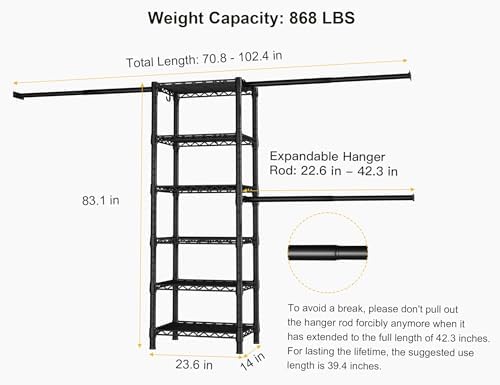 ulif m5 wall mounted clothes garment rack, heavy, package contents