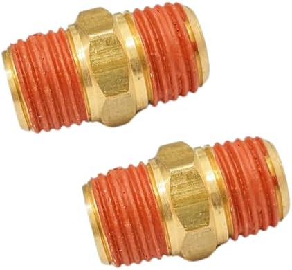 1/4 inch npt air coupler and plug kit, front angle view