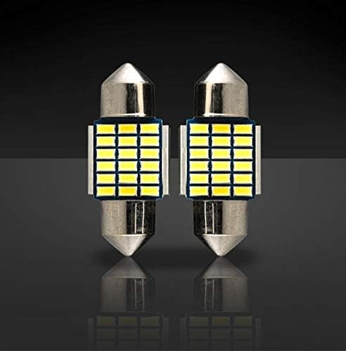 2 Super Bright 31mm Rear Cargo Trunk Hatch Lift Gate LED Interior Light bulbs for 2010-2024 Toyota 4Runner