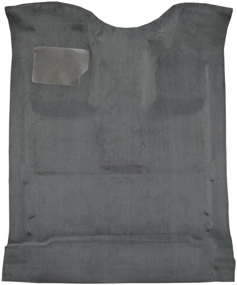 Replacement Auto Carpet Floor Liner - Molded Cutpile - fits 1999-2007 Ford F-350 Super Duty Super Cab Manual Floor Shift 4 Door Ext Cab (Dark Gray)