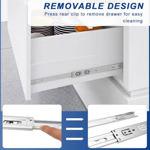 10 inch soft close drawer slides 6 pairs, package contents