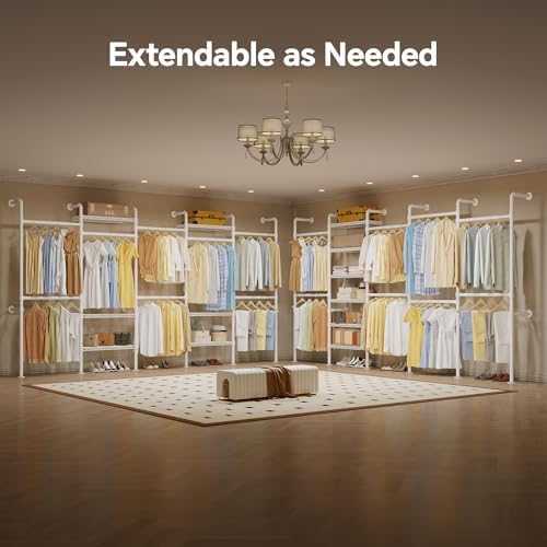 higeego w5 wall mounted clothes rack, industrial pipe, close-up detail
