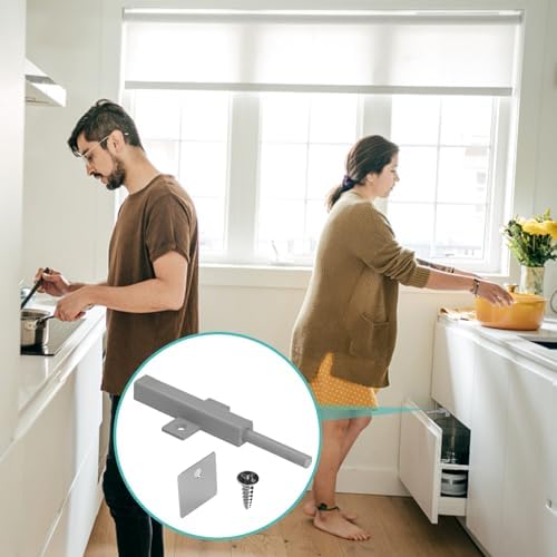 cabinet push open hardware, jiayi strong spring magnetic, front angle view