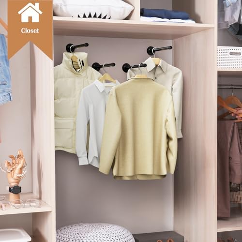 pipe shelf bracket set of 10 floating shelving, package contents