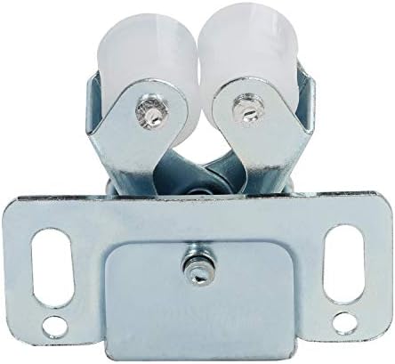 rok hardware 100 pack of zinc double roller, package contents