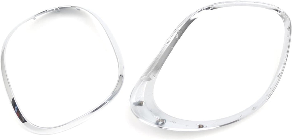 Tail Light Cover Trim Ring Silver Fit for fiat 500L 2014 2015 2016 2017 2018 2019 2020 Rear Lamp Shade Brake Indicator Protection