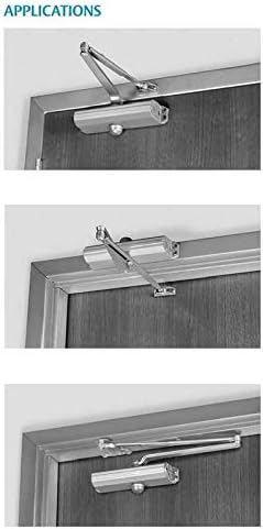 norton 1604bc series door closer, tri-style® (regular, top, close-up detail
