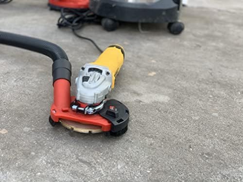 aidelife surface grinding dust shroud for angle grinders on a desk or shelf