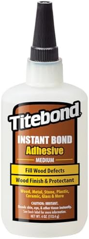 titebond instant bond medium ca super glue –, side view