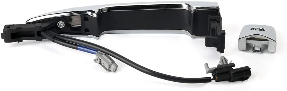 806469N00A Exterior Chrome Door Handle Front Left Driver Side, with Sensor and Smart Keyless Entry System, for 2009-2018 Nissan Sentra/Maxima/Murano/Leaf Replace# 80646-9N00A 806451AA0A
