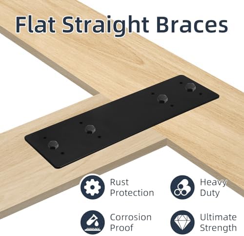 straight steel flat plate, 10" x 3" heavy on a desk or shelf