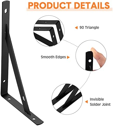 nuogo 40 pcs 8" l x 5" h, side view