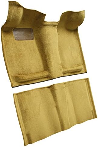 Molded Cutpile Complete Carpet Flooring fits 1986-1986 Nissan 720 Regular Cab (Black)
