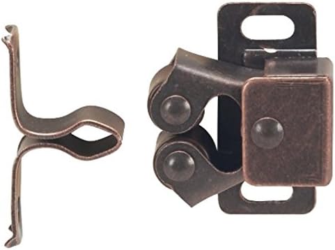 mpj double roller catch, brown antique copper, with, main product view