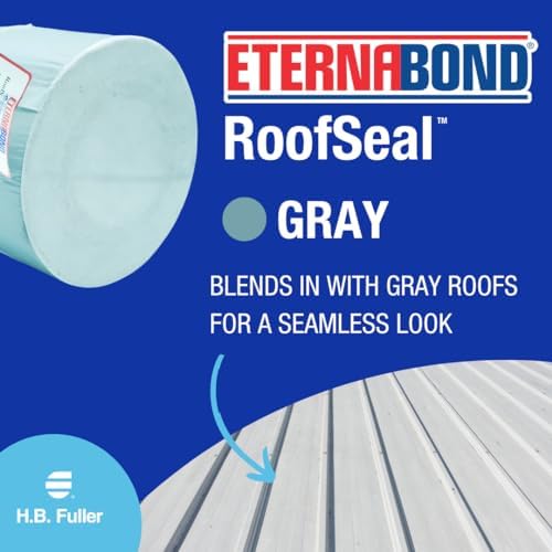 eternabond roofseal gray 6" x50' microsealant uv stable, package contents