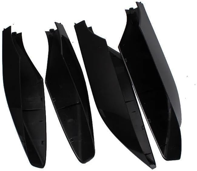 Rooftop Cargo Carrier for Toyota for Land for Cruiser for Prado for Fj120 2003-2009 Black ABS Roof Rack Bar Rail End Protection Cover Shell 4PCS Roof Racks Boxes