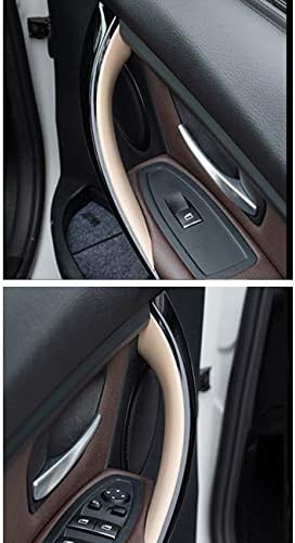 Jaronx 2PCS Door Handle Covers Compatible with BMW 3 Series 4 Series Driver Side & Passenger Side Door Pull Handle Covers (Compatible with BMW 320i,328i,330i,335i F30/F31 and 428i,435i F32/F36)(Beige)