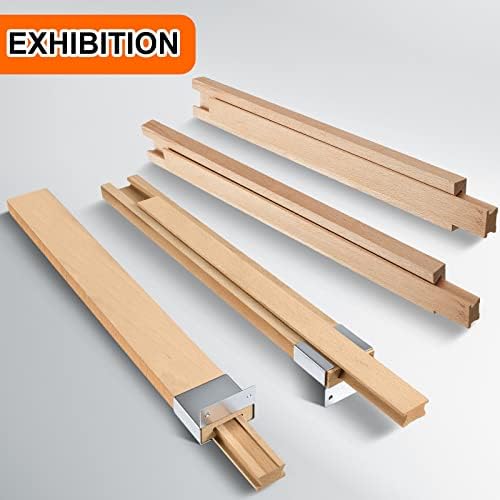 maitys 8 pcs wood drawer slides, 15-3/4 inches showing dimensions