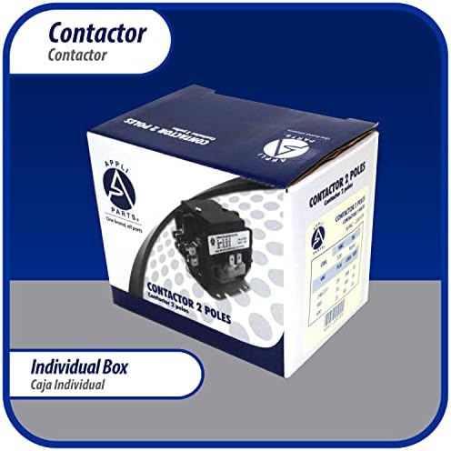 appli parts apac-240240 heavy duty contactor 2 poles, package contents