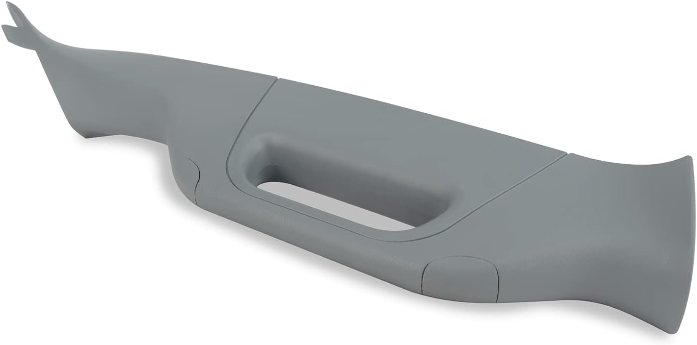A-Pillar Grab Handle Interior Trim Passenger Right Side Replacement for 2011-2016 Ford F250 F350 F450 F550 Super Duty Replace BC3Z-2503598-AC BC3Z2503598AC(Right, Gray)