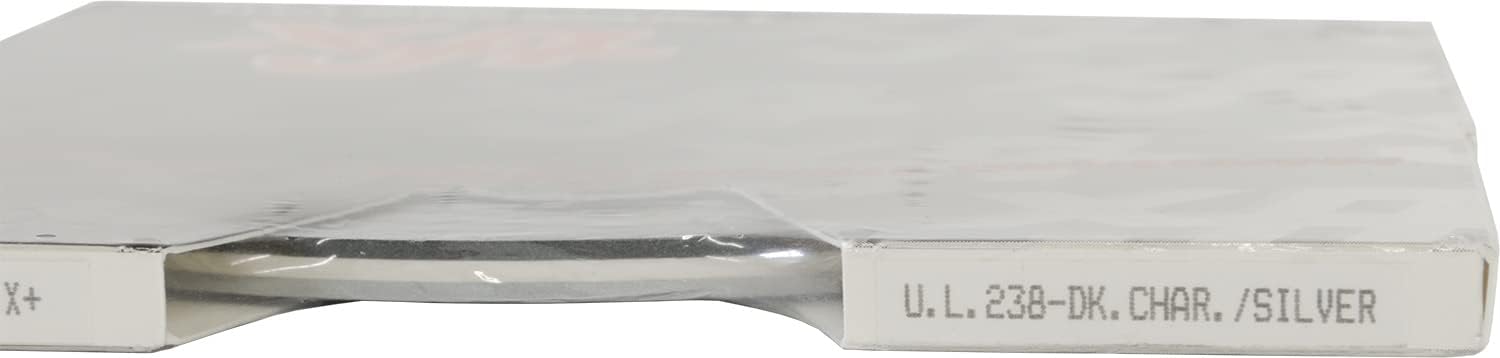 Universal Ultra-Lite 0216238 - Auto Customizing 2-Color Dual Pinstripe - 3/16" x 150' (1/16' Stripe, Gap, 1/16' Stripe) - 238-Dark Charcoal Metallic/Silver Metallic