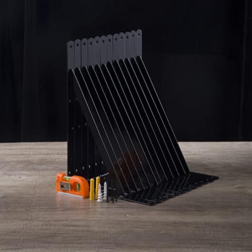 neodrop 12-pack 14 inch heavy duty shelf brackets on a desk or shelf