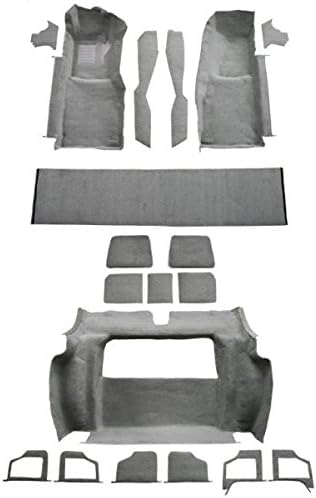 ACC Automotive Carpet Compatible with 1978 to 1979 Chevrolet Corvette, Complete kit, with 3 Compartment Doors (7087-Doeskin Cut Pile)