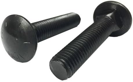 (10) 5/8-11x2 grade 8 full thread carriage bolts, main product view
