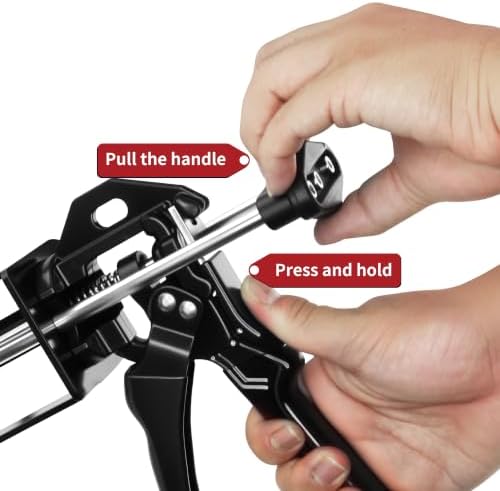 250ml dual cartridge adhesive dispenser gun 10:1 mix, package contents