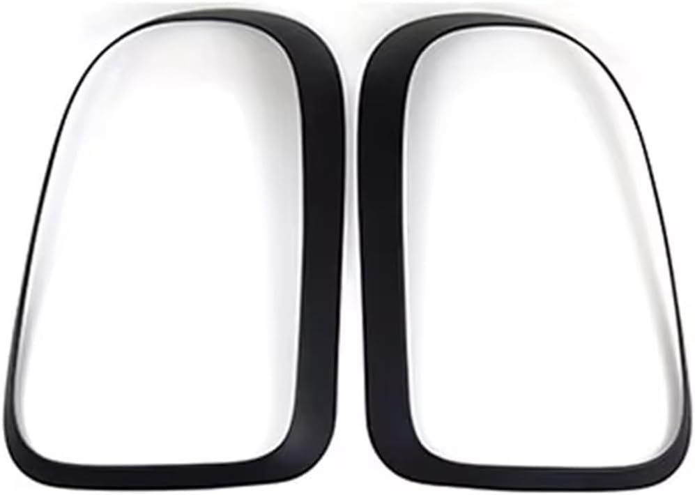 car Exterior Accessory Compatible with Mini for Cooper S for JCW F60 for Countryman 2018-2020 Car Head Lamp Rear Taillight Frame Ring Cases Housing Accessories(Rear (2pcs))