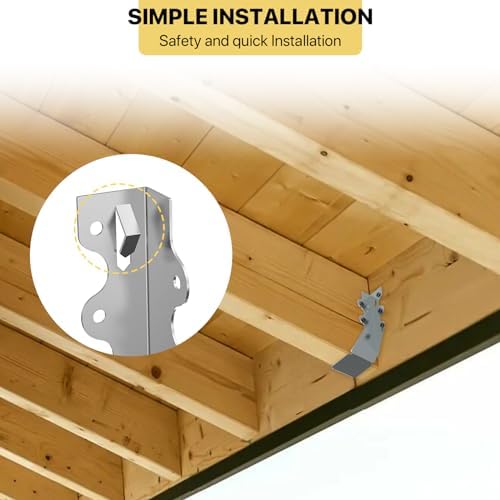 2x6 joist hanger,lu26 18 gauge double shear face showing dimensions