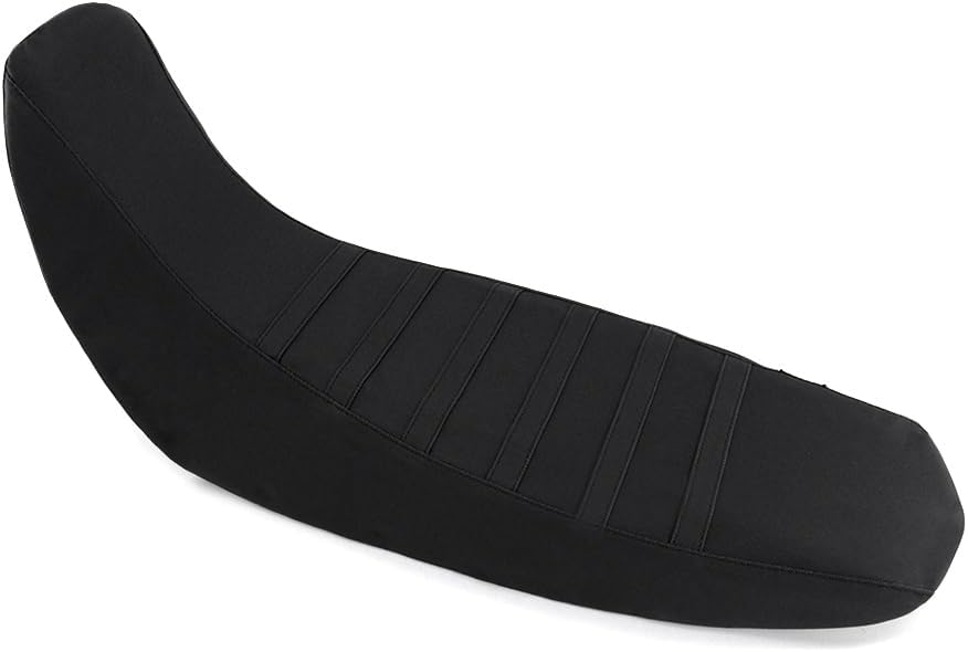 xitomer PVC Leather Seat Cover Anti-Slip Seat Cover Compatible with CRF 300L Rally 2021 2022 2023 2024 (Black) (not for CRF300L)
