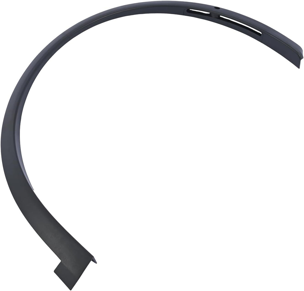 Front Right Passenger Side Fender Wheel Flare Molding w/Sensor Hole 1035289-00-L Fit for Tesla Model X 2016 2017 2018 2019 2020 2021 Black Wheel Molding Trim Replace 1034430-00-F 103528900L