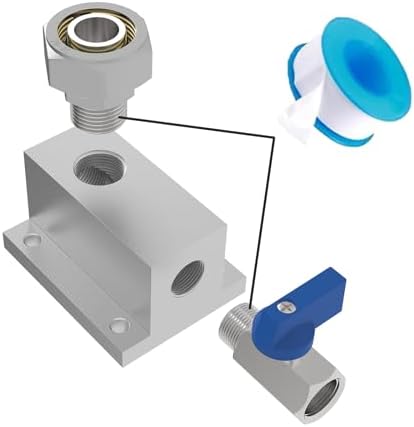 compressed air piping system 3/4 inch x 100, package contents