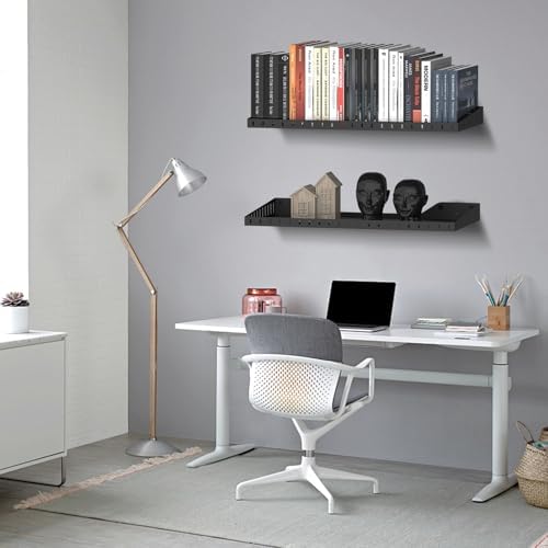 24 inch garage wall shelves, heavy duty wall shown in use