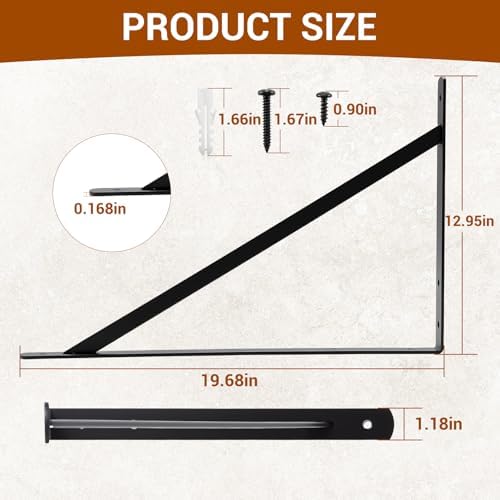 home master hardware 20x13 inch heavy duty shelf, close-up detail