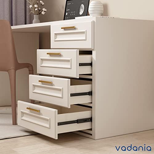 vadania #a45 16" chrome drawer slide, 3 folds on a desk or shelf