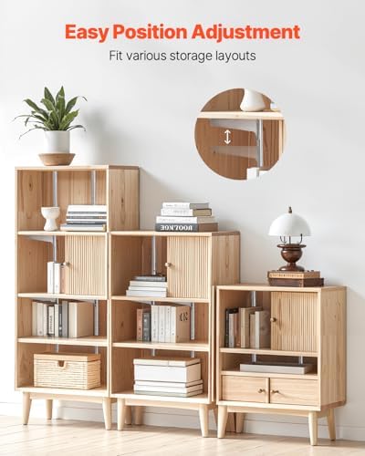 vevor shelf pilaster, 39-inch 10 pack, upright wall, close-up detail