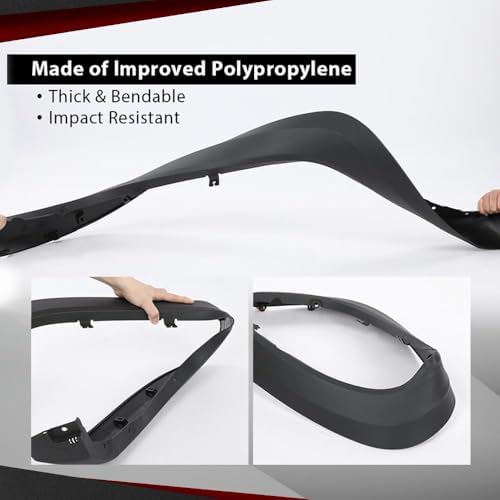 CHEDA Fender Flares (4PCS) | Compatible with Chevy Silverado 1500 (Not Dually) 2019-2021