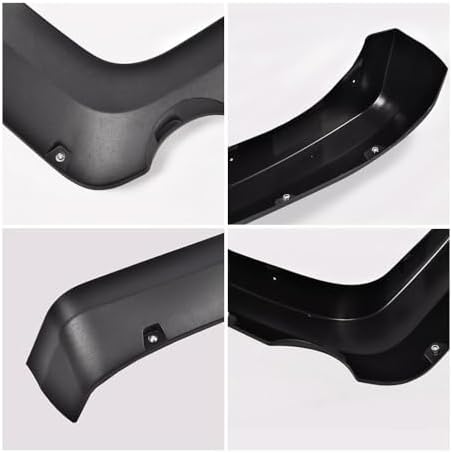 4PCS Fender Flares Compatible Chevy Silverado 2500HD 3500HD 2014-2018,Only Fit 6.5ft & 8ft Long Bed Models Wheel Trim Accessories