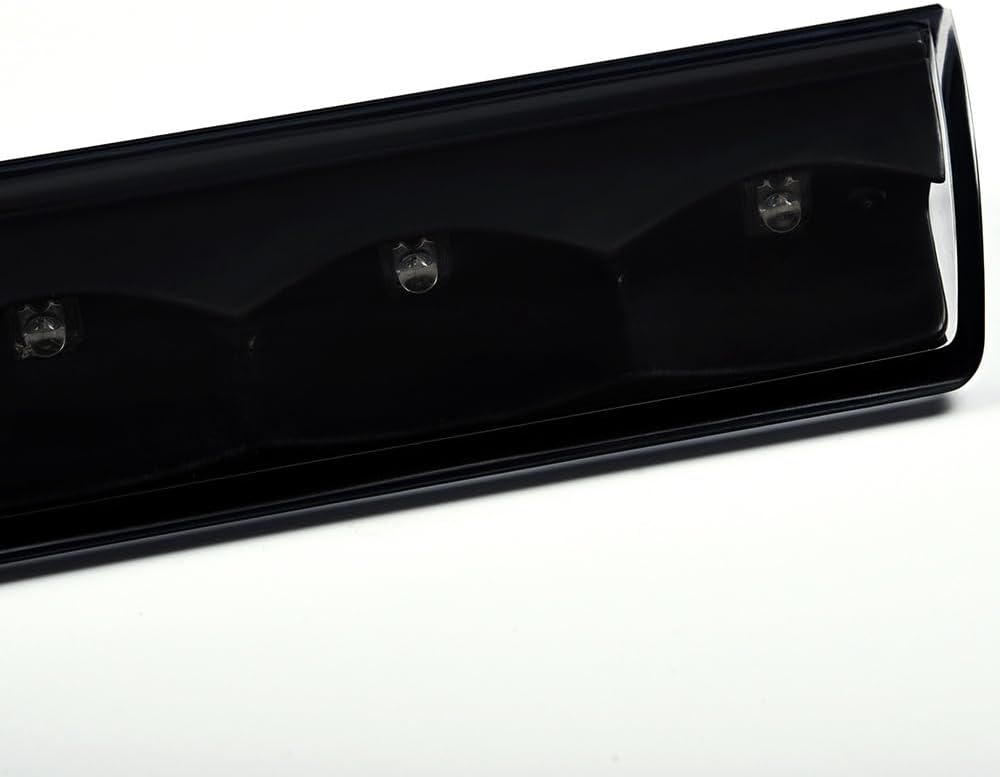LQI LED 3rd Brake Light Compatible with Leer Are Century Truck Cap Topper, Cargo Light Parking Light Recessed Third Brake Light Smoky Lens Black Housing, AT-LED-36R, AT-LED-36R-01