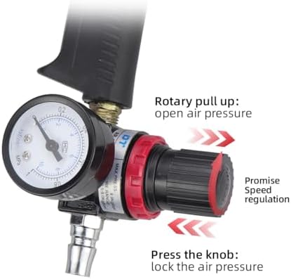 air sealant gun 10 oz/310 ml,pneumatic caulking gun,silicon, side view
