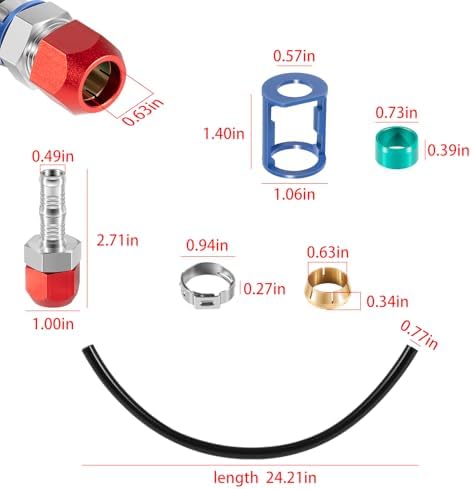 800-670 ac line repair kit a/c splice kit, package contents