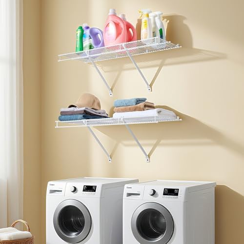 vevor wire shelf kit, 3 ft, set of shown in use