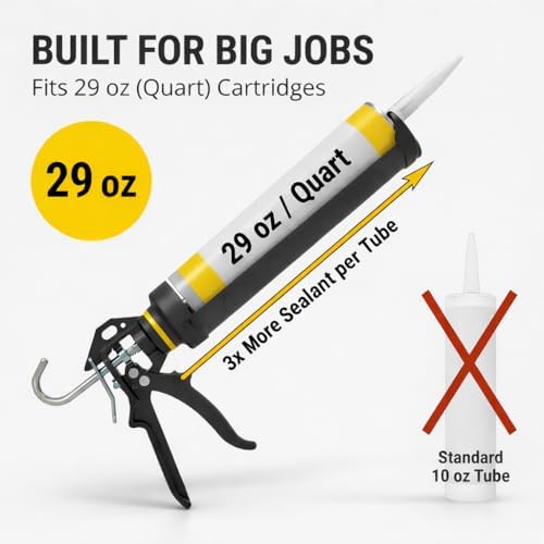 112 series manual caulking gun - 29 oz, view 9
