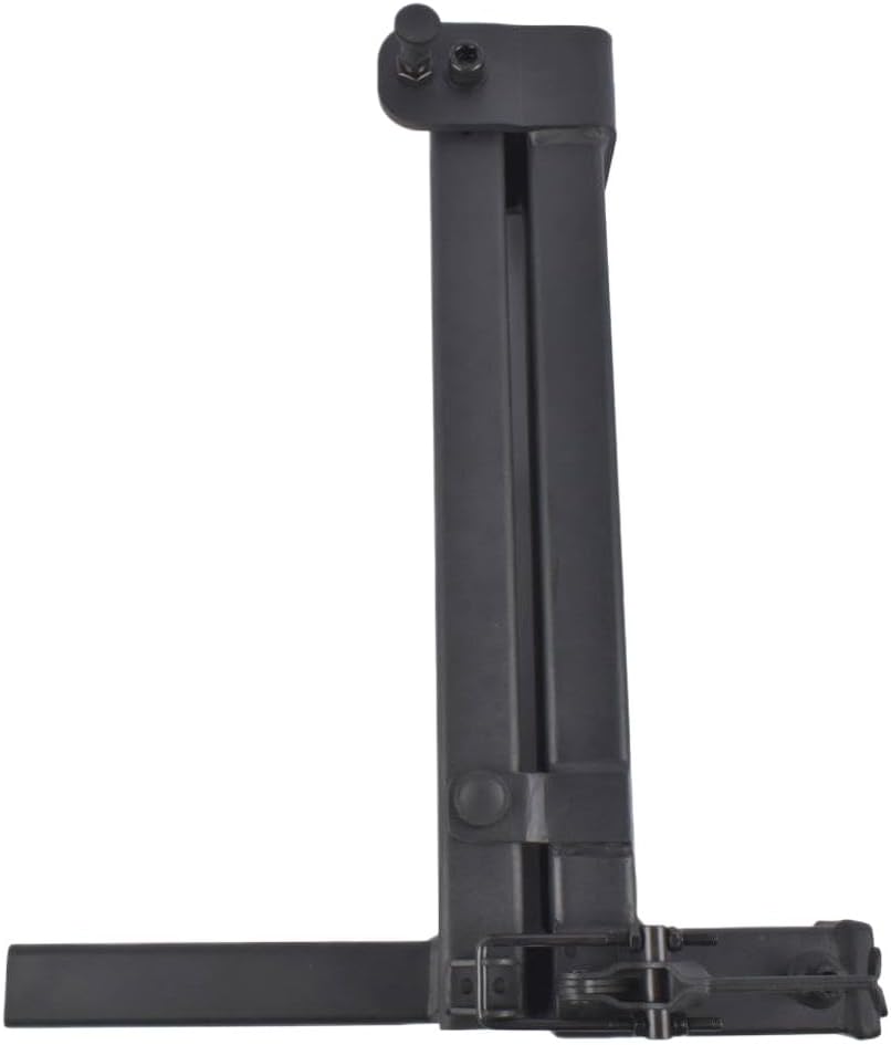 AP03 Swing Away Hitch Adapter with 320 Pound Load Capacity and 90 Degree Swing Arm Black for Trailer Hitches Compatible with Standard Receiver Hitches