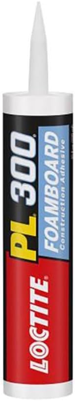 loctite 1421941 10 oz pl 300 voc foamboard shown in use