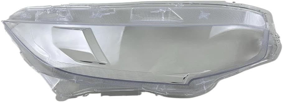 For Civic 2016~2021 Transparent Headlamp Cover Headlight Mask Lampshade Shell Replace Lens (Right)