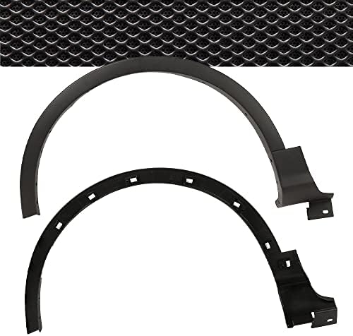 G-PLUS Front Left & Right Fender Flares Compatible with Ford Escape 2013-2017, Wheel Opening Molding Arch Trim, CJ5Z-16268-AB, Factory Style